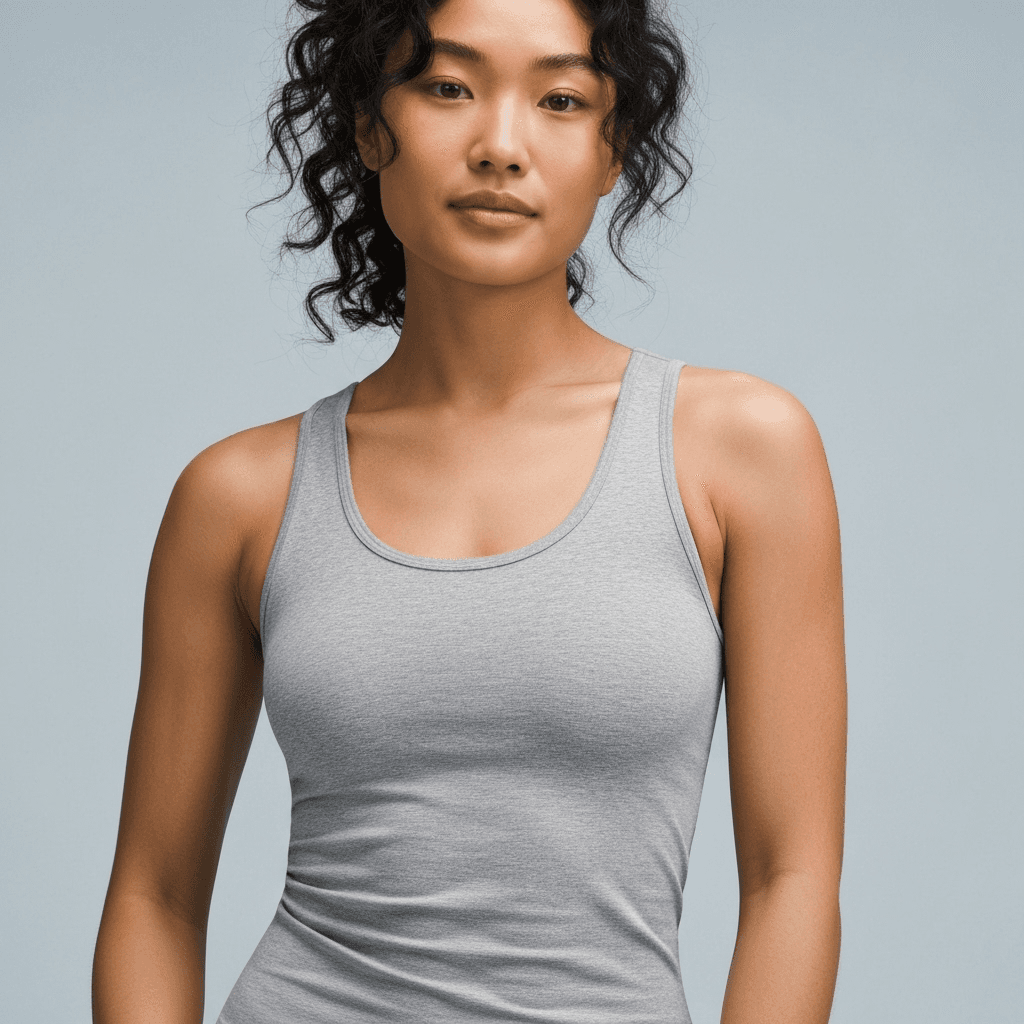 Shoulder Straps Fitted Top